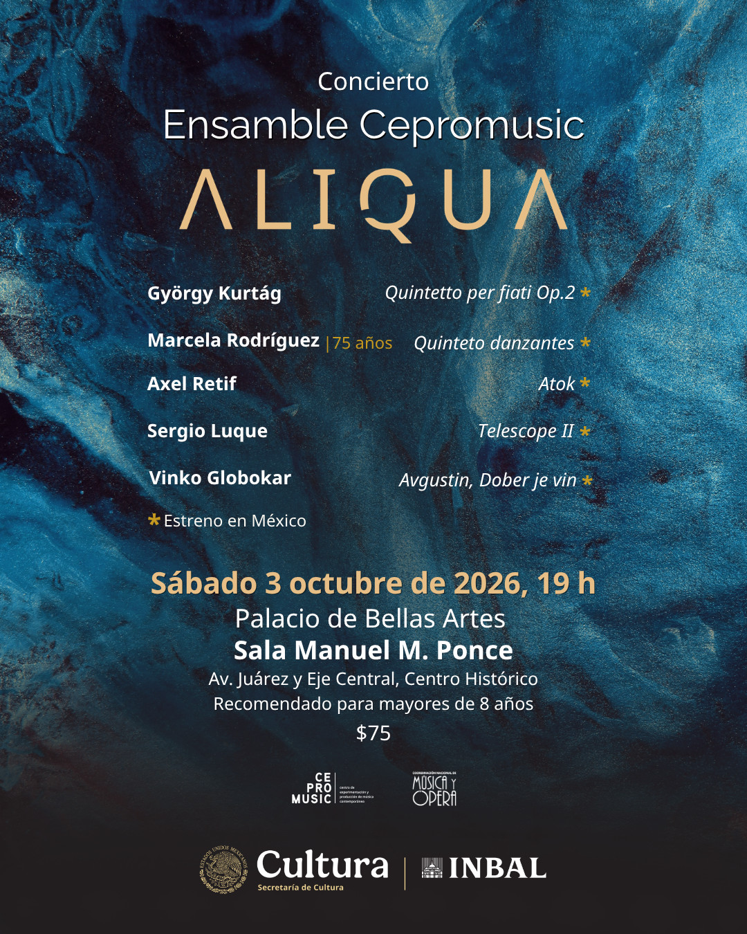 Telescope II - Ciclo de Música de Cámara Contemporánea ALIQUA