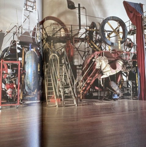 Dreaming about Tinguely's Mechanical Sculptures